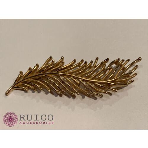 匿名配送 TRIFARI トリファリ ブローチ リーフ 葉 アンティーク 【1729010396】(10205円)