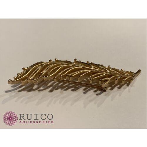 匿名配送 TRIFARI トリファリ ブローチ リーフ 葉 アンティーク 【1729010396】(10205円)