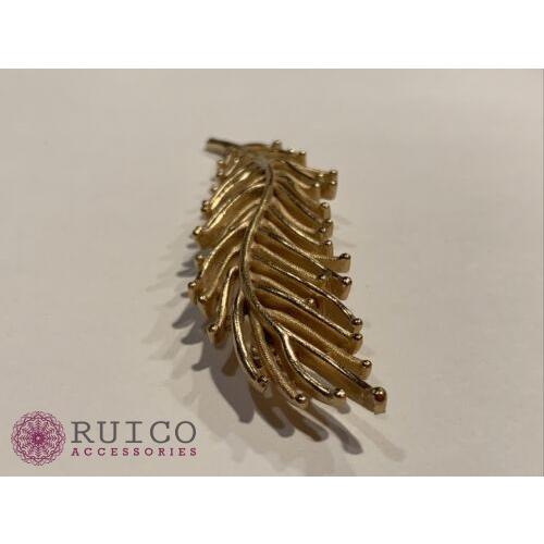 匿名配送 TRIFARI トリファリ ブローチ リーフ 葉 アンティーク 【1729010396】(10205円)