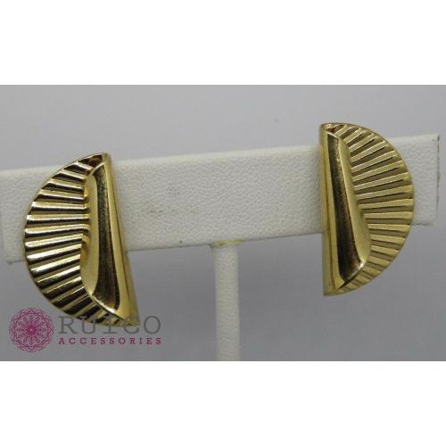 TRIFARI トリファリ イヤリング ピアス ゴールド アンティーク