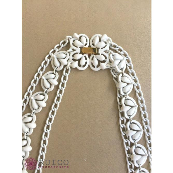 TRIFARI トリファリ ネックレス エナメル アンティーク TRIFARI トリファリ ネックレス ビンテージ