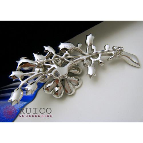 TRIFARI トリファリ ブローチ ラインストーン アンティーク TRIFARI トリファリ ブローチ ビンテージ