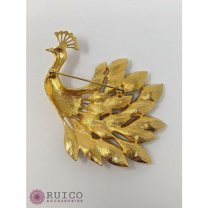 TRIFARI トリファリ ブローチ ラインストーン アンティーク TRIFARI トリファリ ブローチ ビンテージ