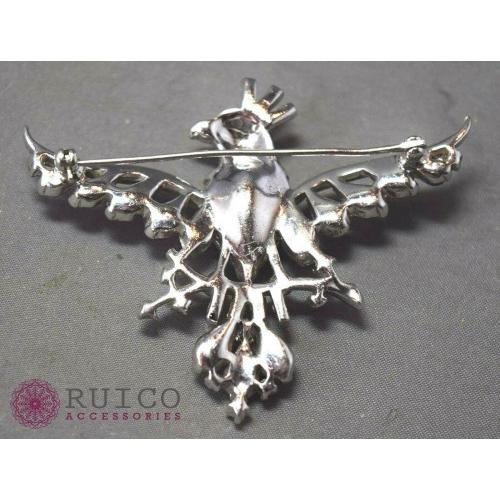 【〜6/6まで出品】 TRIFARI トリファリ ブローチ ラインストーン アンティーク 【VQL6440534452】(23230円)