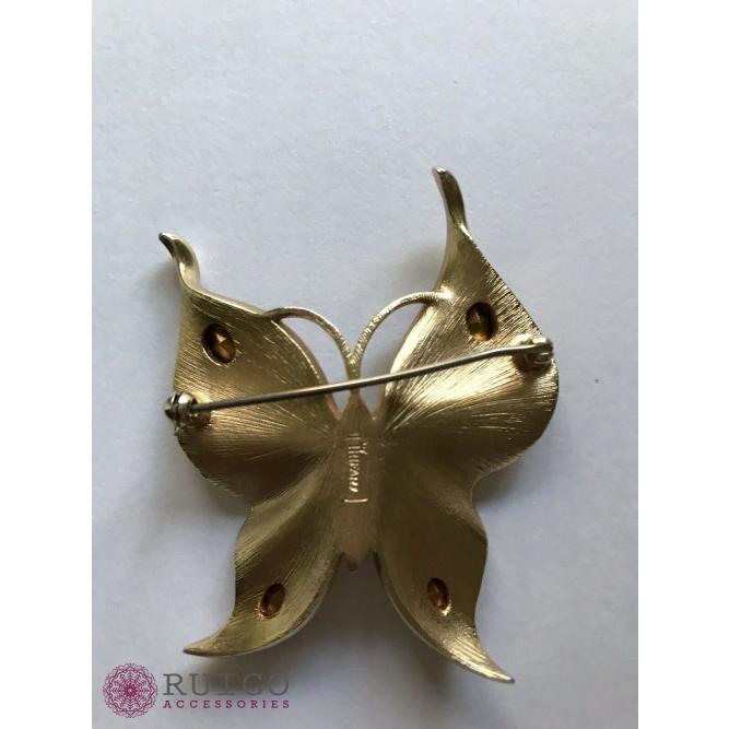 【極美品】 TRIFARI トリファリ ブローチ ラインストーン アンティーク 【UO7792406062】(28106円)