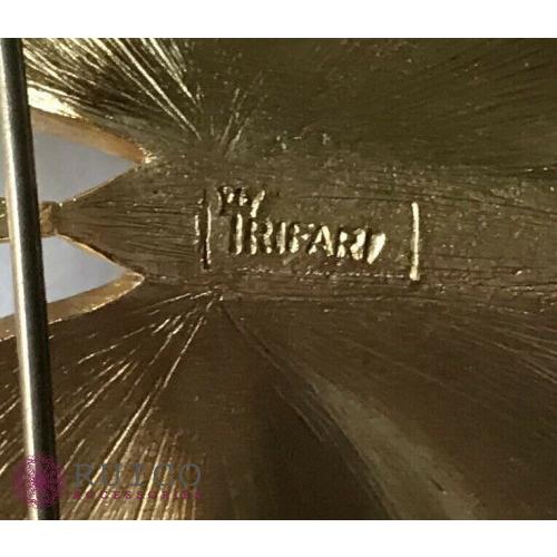 【極美品】 TRIFARI トリファリ ブローチ ラインストーン アンティーク 【UO7792406062】(28106円)