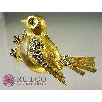 ウルトラ！ TRIFARI トリファリ ブローチ ラインストーン アンティーク 【RIZ1008830890】(36387円)