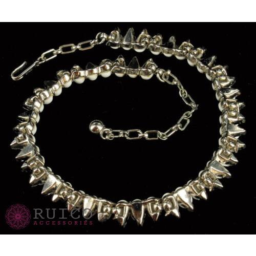 秋冬の主役◎ TRIFARI トリファリ ネックレス シルバー アンティーク 【3083537080】(18200円)