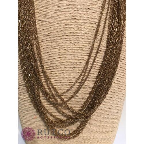 TRIFARI トリファリ ネックレス ゴールド アンティーク TRIFARI トリファリ ネックレス ビンテージ