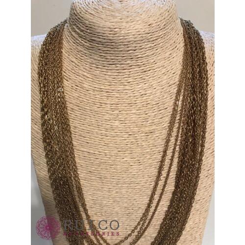 TRIFARI トリファリ ネックレス ゴールド アンティーク TRIFARI トリファリ ネックレス ビンテージ