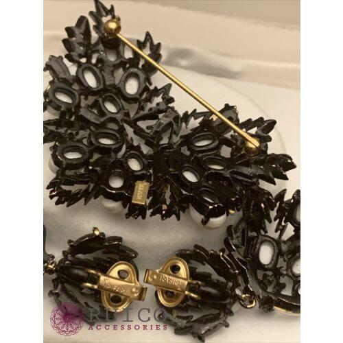 【通常品】 TRIFARI トリファリ ブローチ ブラック 黒 アンティーク 【QGW7360993066】(26550円)