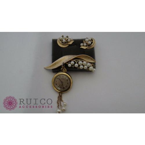 TRIFARI トリファリ イヤリング ピアス ゴールド アンティーク