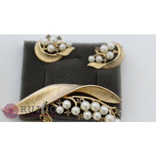 ほぼ未使用 TRIFARI トリファリ イヤリング ピアス ゴールド アンティーク 【J2713509849】(16016円)