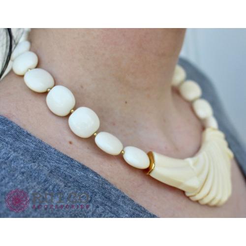 TRIFARI トリファリ ネックレス ゴールド アンティーク TRIFARI トリファリ ネックレス ビンテージ