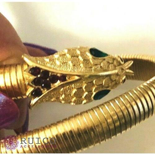 【極美品】 TRIFARI トリファリ ブレスレット ゴールド アンティーク 【O8328036233】(30038円)