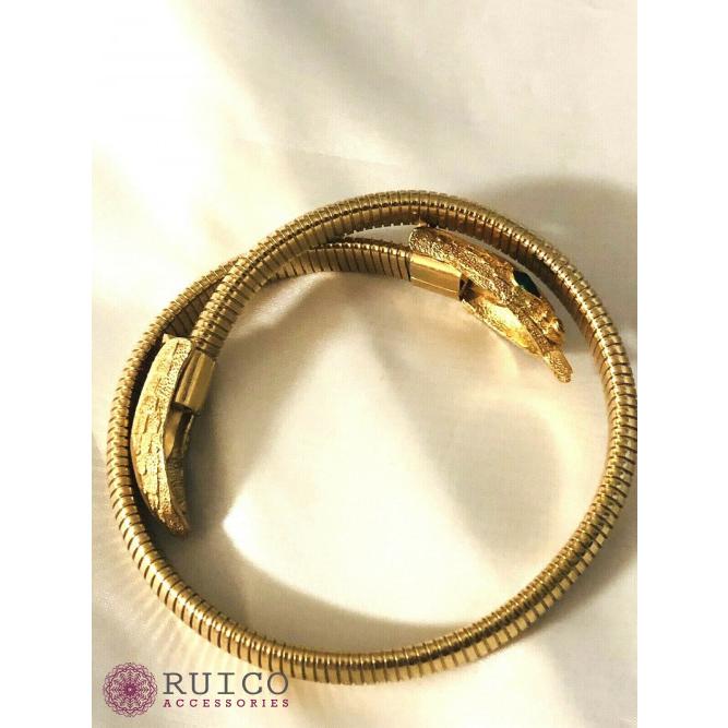 【極美品】 TRIFARI トリファリ ブレスレット ゴールド アンティーク 【O8328036233】(30038円)