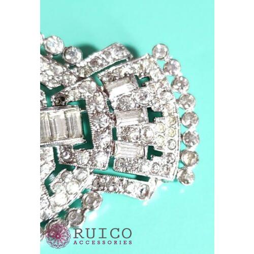 USED TRIFARI トリファリ ブローチ ラインストーン アンティーク 【MY6595774290】(23790円)