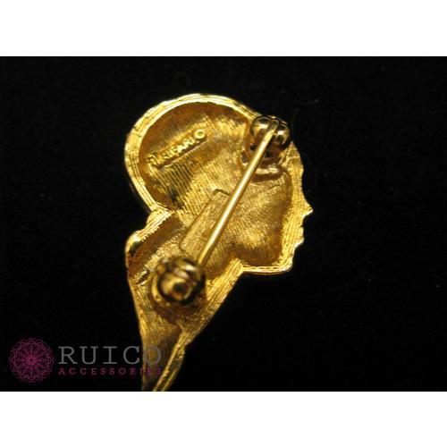 お買い得！ TRIFARI トリファリ ブローチ ラインストーン アンティーク 【2227920462】(13150円)