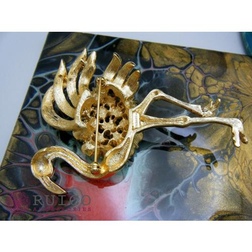 【最終】 TRIFARI トリファリ ブローチ ラインストーン アンティーク 【V2713148005】(16014円)