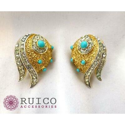 TRIFARI トリファリ ブローチ ラインストーン アンティーク TRIFARI トリファリ ブローチ ビンテージ