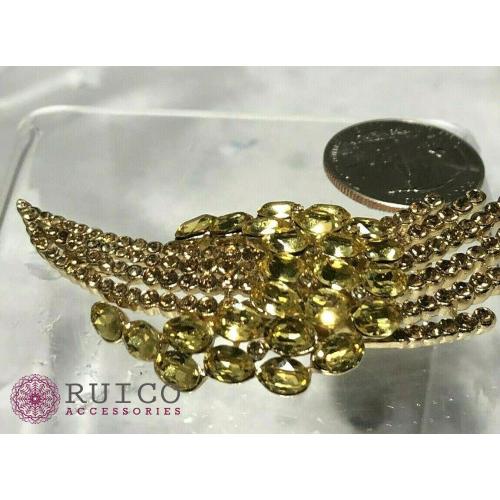 TRIFARI トリファリ ブローチ ラインストーン アンティーク TRIFARI トリファリ ブローチ ビンテージ