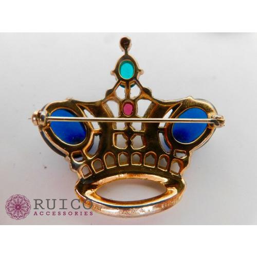 【新登場】 TRIFARI トリファリ ブローチ ラインストーン アンティーク 【KUE8625235139】(31110円)