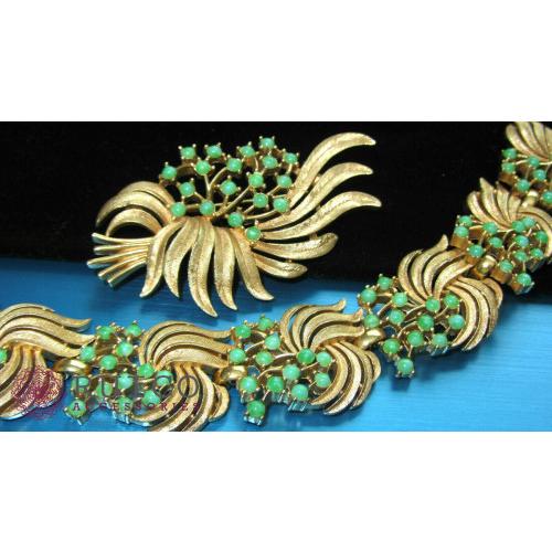 TRIFARI トリファリ ブレスレット ゴールド アンティーク TRIFARI トリファリ ブレスレット ビンテージ