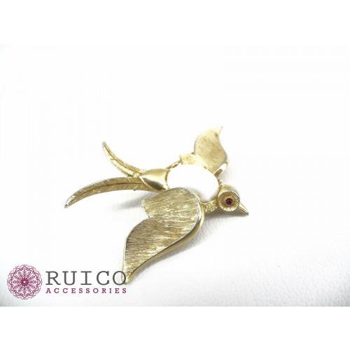 TRIFARI トリファリ ブローチ ラインストーン アンティーク TRIFARI トリファリ ブローチ ビンテージ