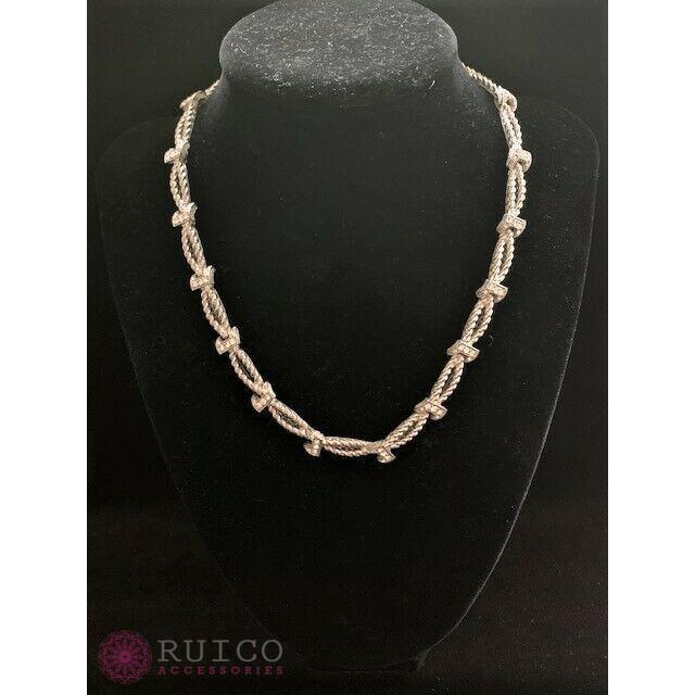 【メール便】 TRIFARI トリファリ ネックレス シルバー アンティーク 【2473549733】(14600円)