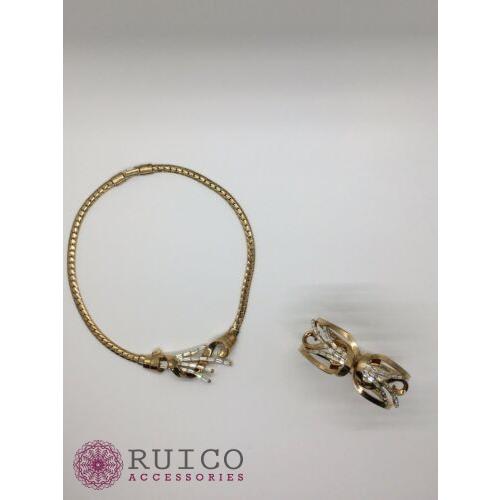 TRIFARI トリファリ ブレスレット ゴールド アンティーク TRIFARI トリファリ ブレスレット ビンテージ