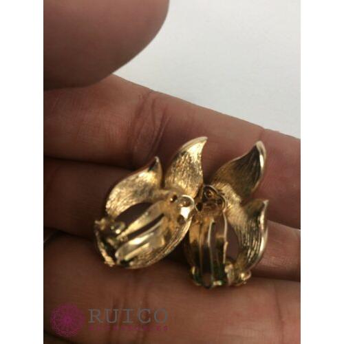 TRIFARI トリファリ イヤリング ピアス ゴールド アンティーク TRIFARI トリファリ イヤリング ピアス ビンテージ