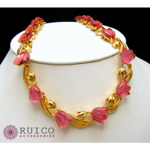 TRIFARI トリファリ ネックレス ゴールド アンティーク TRIFARI トリファリ ネックレス ビンテージ