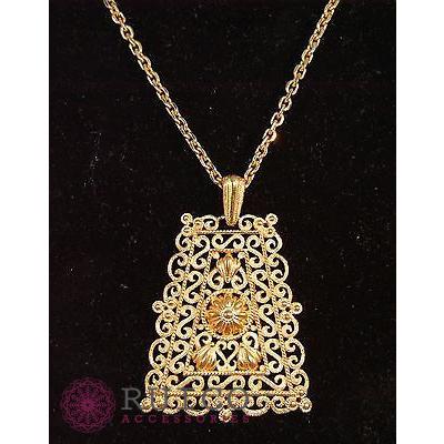 TRIFARI トリファリ ネックレス ゴールド アンティーク