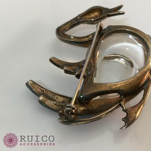 新春セール TRIFARI トリファリ ブローチ ラインストーン アンティーク 【DG2335544625】(84240円)