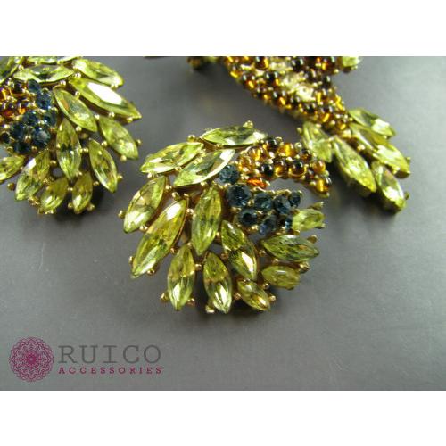 【2026年1月8日以降の発送予定】 TRIFARI トリファリ ブローチ ラインストーン アンティーク 【C7639314120】(27554円)