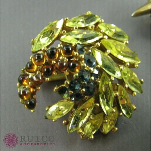 【2026年1月8日以降の発送予定】 TRIFARI トリファリ ブローチ ラインストーン アンティーク 【C7639314120】(27554円)