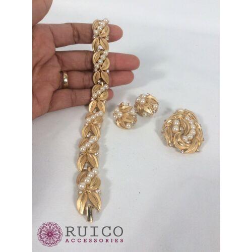 【新品 30%off 送料無料】 TRIFARI トリファリ イヤリング ピアス ゴールド アンティーク 【BC8469947920】(30550円)