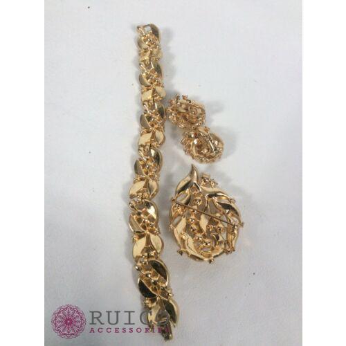 【新品 30%off 送料無料】 TRIFARI トリファリ イヤリング ピアス ゴールド アンティーク 【BC8469947920】(30550円)