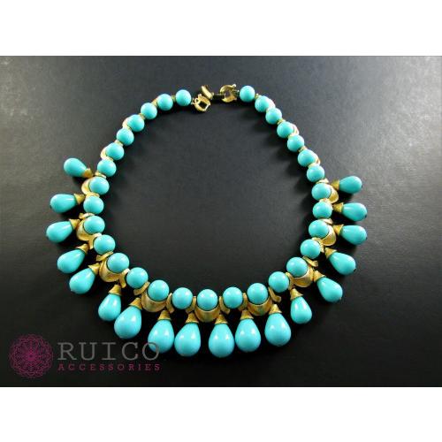 TRIFARI トリファリ ネックレス ゴールド アンティーク TRIFARI トリファリ ネックレス ビンテージ