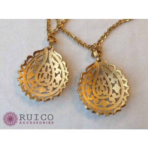 TRIFARI トリファリ ネックレス エナメル アンティーク TRIFARI トリファリ ネックレス ビンテージ