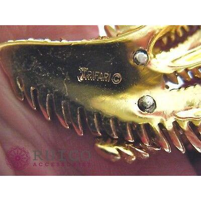 【値下げ・名盤】 TRIFARI トリファリ ブローチ ラインストーン アンティーク 【XU7049871340】(25428円)