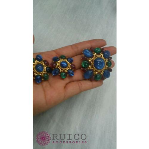 TRIFARI トリファリ イヤリング ピアス ゴールド アンティーク