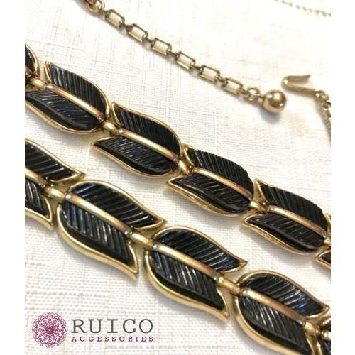 TRIFARI トリファリ ネックレス ゴールド アンティーク TRIFARI トリファリ ネックレス ビンテージ