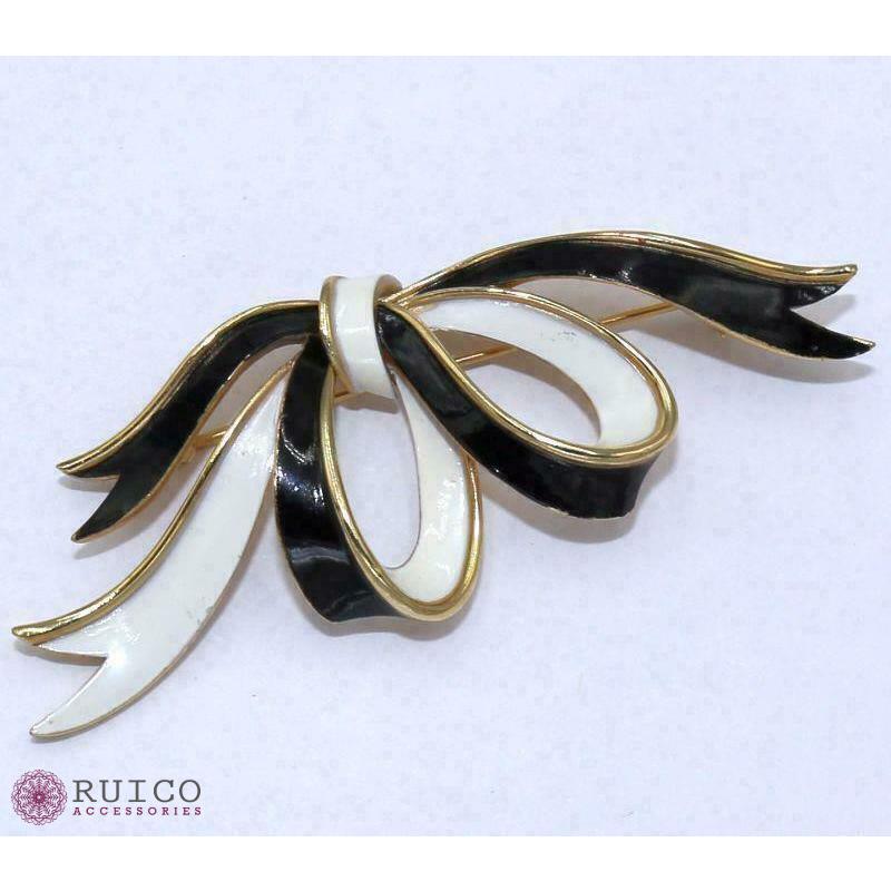 ❤【中古美品】❤ TRIFARI トリファリ ブローチ エナメル アンティーク