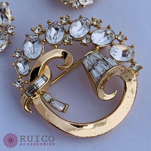 ローボード TRIFARI トリファリ ブローチ ラインストーン アンティーク 【3324643881】(19624円)