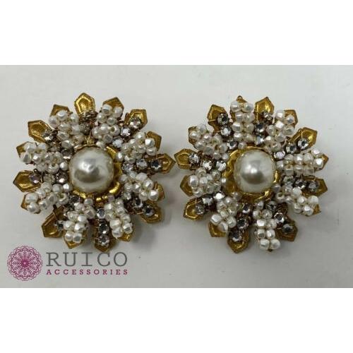 人気ブランド ミリアム ハスケル イヤリング ピアス フラワー 花 アンティーク Hpincy Ruico Accessories ヤフー店 通販 Yahoo ショッピング 全日本送料無料 Www World Of Heating De