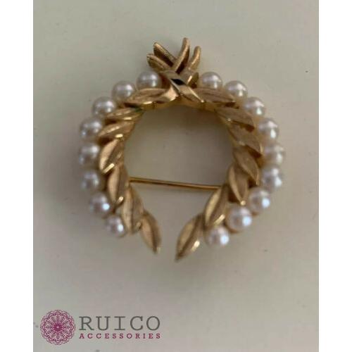 出産祝いなども豊富 ブローチ トリファリ Trifari アクセサリ ジュエリー コスチューム ヴィンテージ リーフ アンティーク 葉 レディース アクセサリー Www Gheosnatural Com