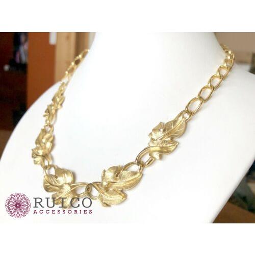 TRIFARI トリファリ ネックレス ゴールド アンティーク TRIFARI トリファリ ネックレス ビンテージ