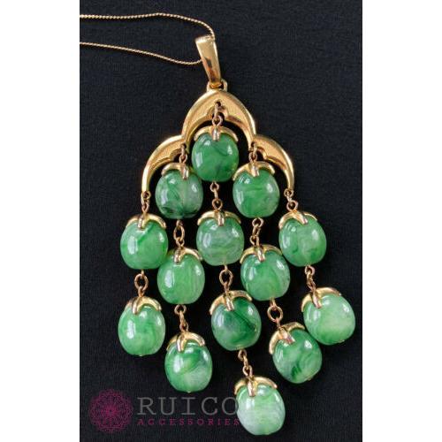 TRIFARI トリファリ ネックレス ゴールド アンティーク TRIFARI トリファリ ネックレス ビンテージ