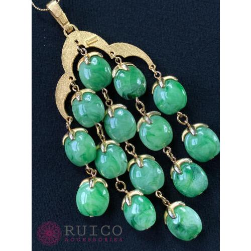 TRIFARI トリファリ ネックレス ゴールド アンティーク TRIFARI トリファリ ネックレス ビンテージ